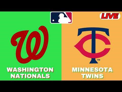 🔴LIVE : Minnesota Twins Vs Washington Nationals | MLB 2026 | MLB Live Baseball Score | 06/05/2026