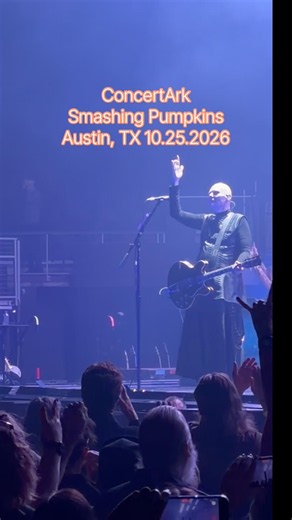 The Smashing Pumpkins Tonight, Tonight (clip 3/3) - Moody Center Austin, TX 10/25/2026