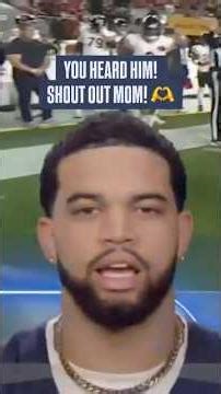 Caleb Williams with the shout out 🫶