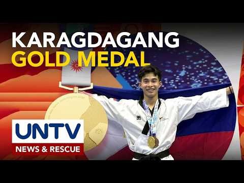 Pambato ng Pilipinas sa mixed individual taekwondo sa Asian Games, wagi ng gold medal