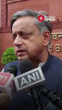 Tharoor Slams Centre, Demands Debate on Student Crisis