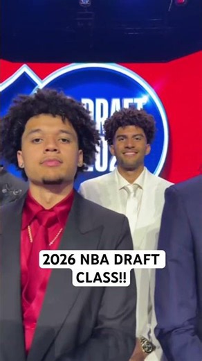 Your 2026 NBA Draft Class👀📸