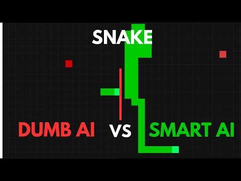I Trained an AI to Play Snake (From Dumb to Smart)