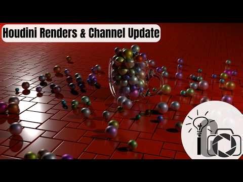 Houdini Renders and Channel Update | 4K