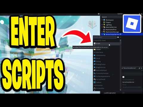 How To Enter Scripts In Roblox