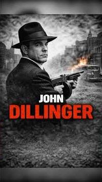 JOHN DILLINGER: America’s Most Wanted Bank Robber 😳 #MostWanted #BankRobber #TrueCrime