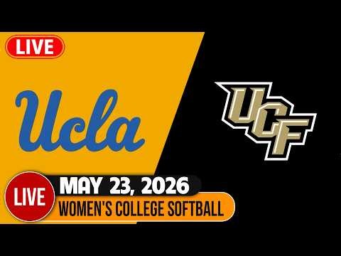 UCLA vs UCF LIVE 05/23/2026 | Women's College Softball | NCAA Softball Championship Live