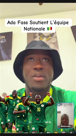 Support pour l'Équipe Nationale du Sénégal 🇸🇳