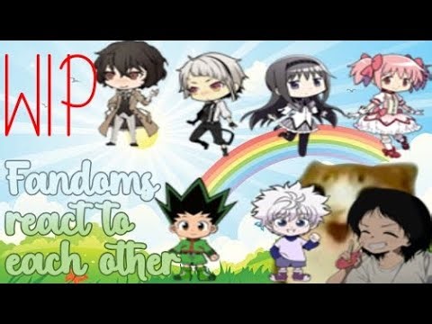 FANDOMS REACT TO EACH OTHER || 2X SPEED || WIP || made my HiroKitsu