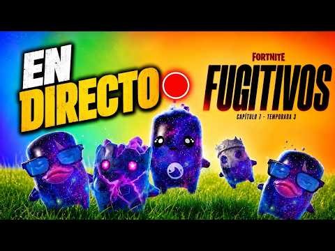 🔴 EN DIRECTO | ¡NUEVA TEMPORADA FUGITIVOS! 😱 Probando TODO + Victorias | Fortnite Capítulo 7 🌌 |