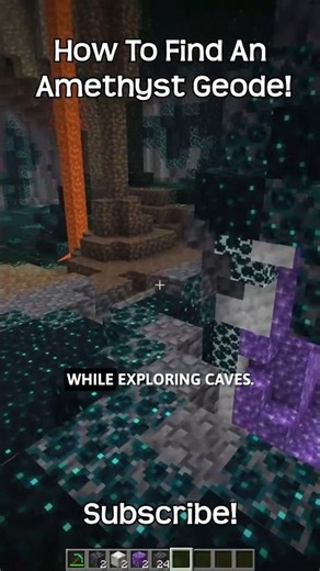 How To Find An Amethyst Geode In Minecraft?!