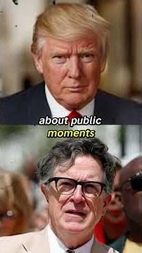 Trump MELTS DOWN After Colbert Replays Archived Epstein Clip