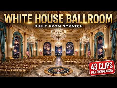 White House Ballroom Built From Scratch! Full - 43 Clips | East Wing Transformation