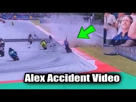 Álex Márquez HUGE Crash in Catalan GP Today | MotoGP Catalan Gp Accident 2026 |Álex Márquez accident