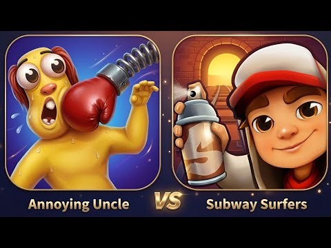 Subway Surfers Vs Annoying Uncle- android Gameplay Walkthrough 