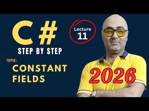 C# Constant fields – Beginner Friendly Tutorial – Csharp programming 2026