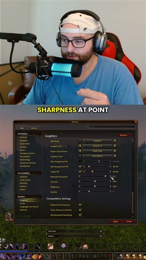 Best graphic settings in wow forever!
