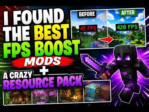 I Found Crazy FPS Boost Packs ||MINECRAFT JAVA||