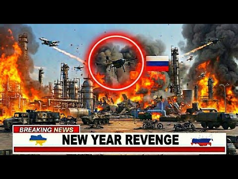 Ukrainian $3M Drones Destroy $5 BILLION Russian Refinery — Ukraine's Masterstroke
