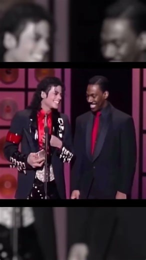 Michael Jackson and Eddie Murphy Share a Perfect Moment
