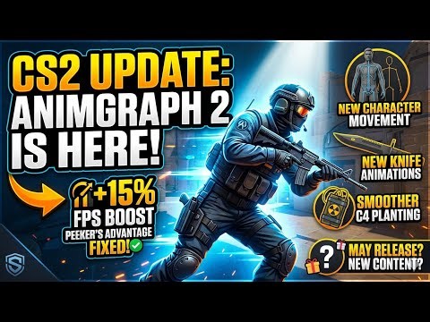 CS2 Patch Analysis: AnimGraph2 Beta Fixes 15+ Bugs & Improves Performance