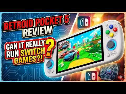Retroid Pocket 5 Review – Can It REALLY Run Switch Games?!
