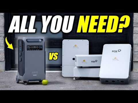 Build a Solar Kit or Buy a Power Station? - Which is Best for Home Back Up