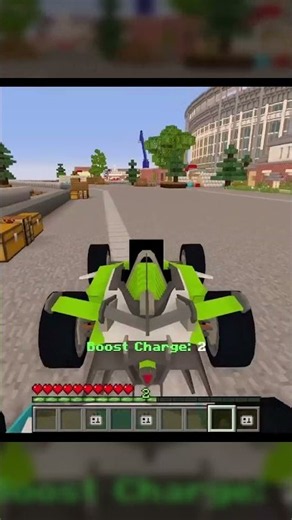 The hardest 5 laps i've ever driven #minecraft #iceboatracing #racing #formulakraft