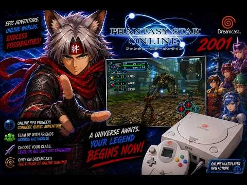 Phantasy Star Online Dreamcast 2001