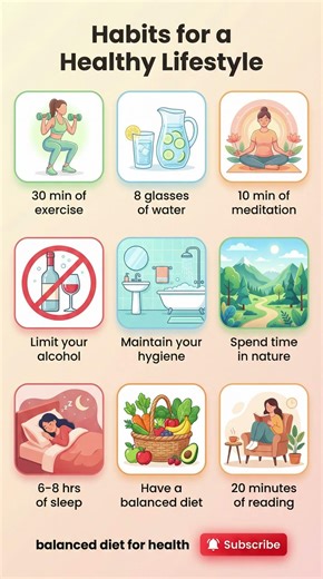 9 Daily Habits for a Healthy Lifestyle That Will Change Your Life in 2026