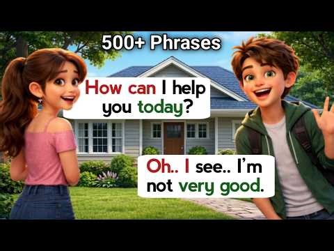 500+Very Useful English Phrases | Learn English Speaking Practice For Beginners