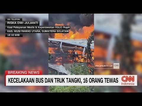 6 Korban Luka Kecelakaan Bus VS Truk Dirawat di RSUD Rupit