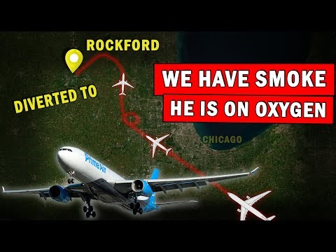 Pilots on Oxygen with FUMES IN THE COCKPIT | Emergency Divert