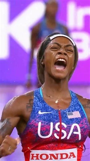 Richardson won gold in the 100m at the 2023 World Championships in Budapest with a championships record of 10.65 seconds, beating top rivals like Shericka Jackson ��. She also claimed gold in the women's 4x100m relay there, setting another record at 41.03 seconds �. At the 2024 Paris Olympics, she earned silver in the 100m and gold in the 4x100m relay as anchor, anchoring a comeback win #shacarririchardson #runner #run #sports #olympics | Running Queen