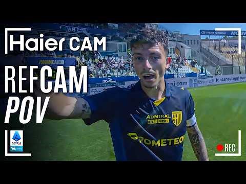 HAIER CAM | REF CAM POV: You Are The Referee in Parma-Pisa | Serie A 2025/26