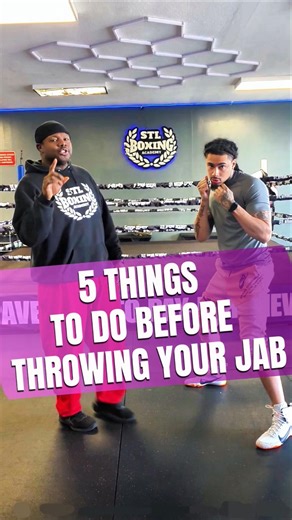 🤯 5 THINGS TO DO BEFORE THROWING YOUR JAB 🥊 #boxing #boxingtraining #boxingcoach #boxingnews #boxeo
