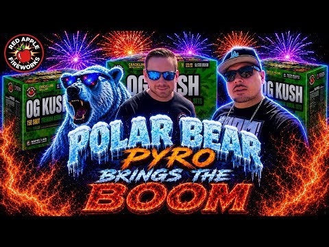 POLAR BEAR PYRO BRINGS THE BOOM AT RED APPLE FIREWORKS FESTIVAL 