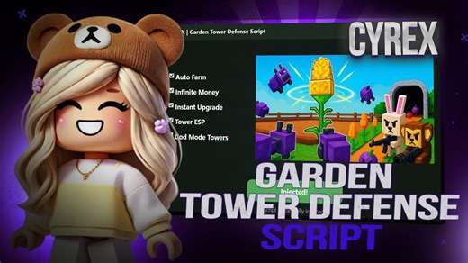 Garden Tower Defense Script – Auto Wave Clear, Farm Boost & Unlocks