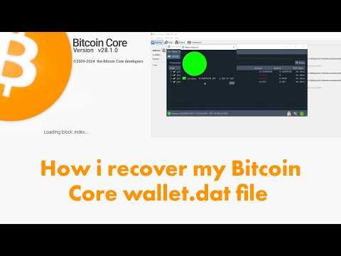 How i recover my Bitcoin Core wallet.dat file recovery