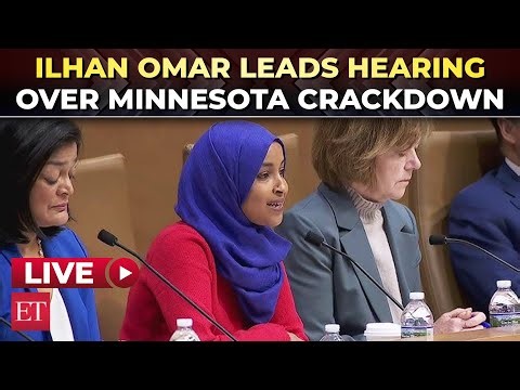 LIVE | ‘Trump’s aggressive action…’: Ilhan Omar leads shadow hearing at Minnesota Senate building