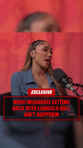 🚨 EXCLUSIVE: 'Love & Hip-Hop's @missnikkiibaby opens up to @thatgirlteex3 on the TMZ podcast about why getting back together with LiAngelo Ball is a HARD NO & where she stands with Lavar Ball