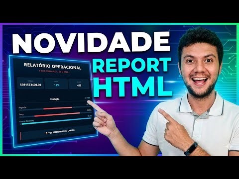Novidade Report Html Qlik Sense SaaS