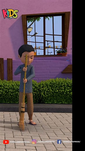 Yeh Bacha Yahan Kaam Karta hai #cartoonseries#Ytshorts#shorts#islamic #cartoon#GhulamRasool