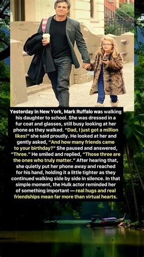 Mark Ruffalo’s Simple Lesson About Real Friendship