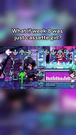 Week 8 Basically being CG 🗣️II #fnfanimation #fnfweek8 #cassettegirl #fnfmobile