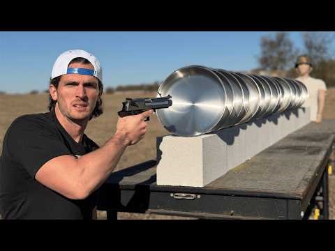 How Many Frying Pans Does it Take to Stop a Bullet?