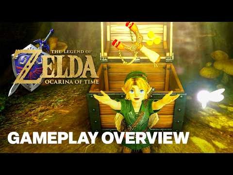 The Legend of Zelda: Ocarina of Time Gameplay Overview