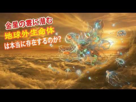 金星の雲に浮遊する「エイリアン生命体」の謎とホスフィンガスの未解明