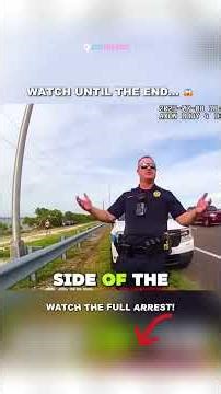 Karen Thinks She Can Escape Cops in the Ocean #cops