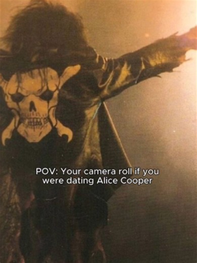 Let's take a look at that camera roll... 📸#alicecooper #POV #CameraRoll #fyp